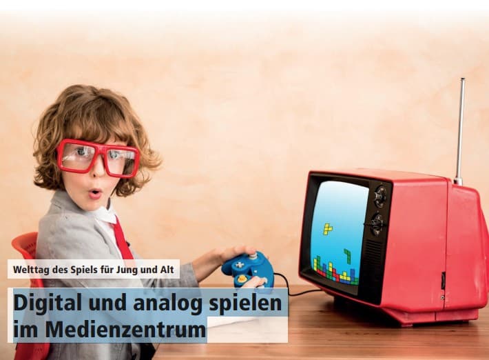 Digital und analog spielen im Medienzentrum
