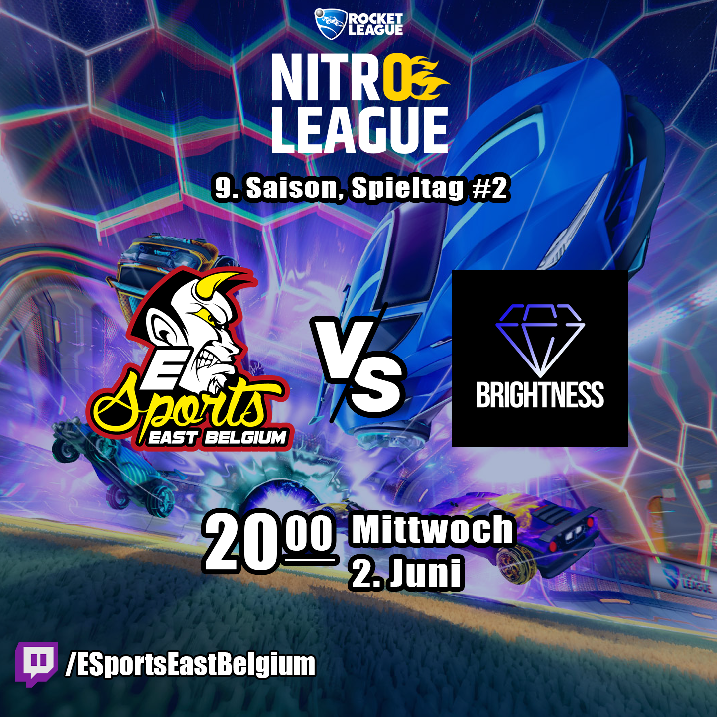 Nitro League #9 – ESEB vs Black Diamonds Brightness – Spieltag 1